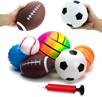 Soccer Ball Playground Balls Basketball Volleyball Baseball Rugby