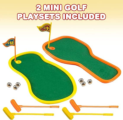 Golf Toys for Kids and Adults with 2 Putters