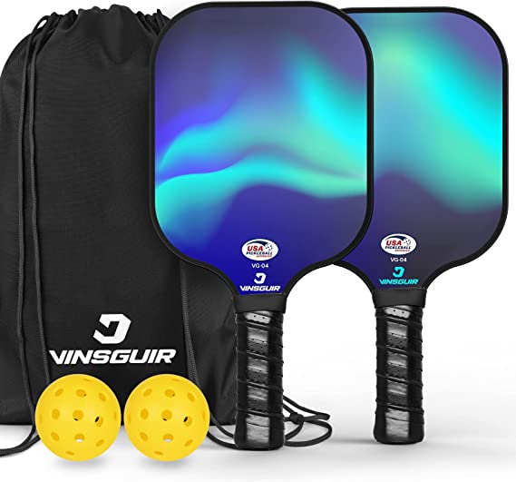 USAPA Approved Fiberglass Pickleball Set