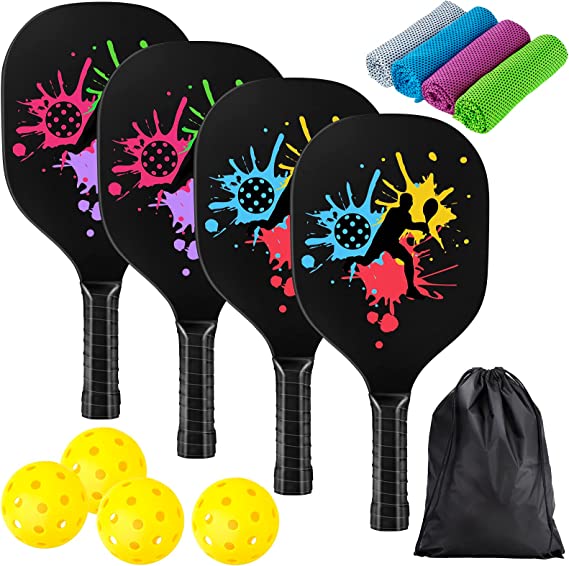 Pickle Ball Paddle Set of 4