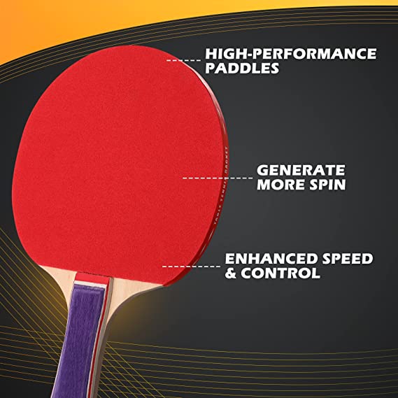 4 Set Portable Table Tennis Se