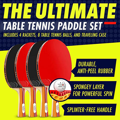 Ping Pong Paddle Sets