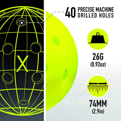 4-Player Pickleball Ball Set