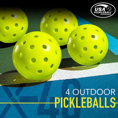 4-Player Pickleball Ball Set